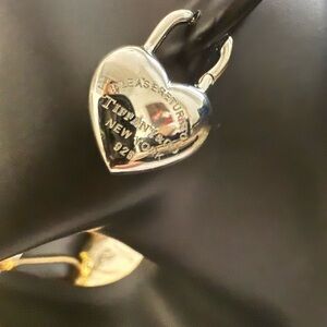 New upcycled Tiffany & Co. Heart Lock earrings